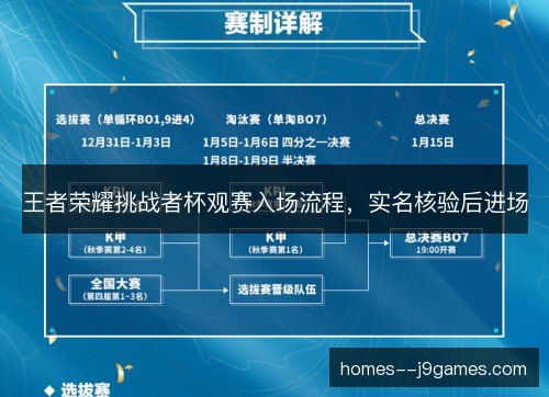 王者荣耀挑战者杯观赛入场流程，实名核验后进场